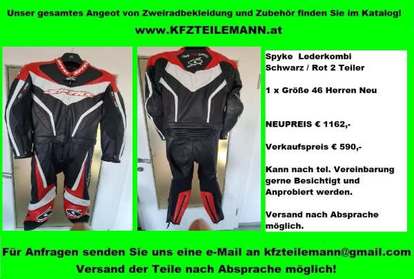Lederkombi Spyke Herren